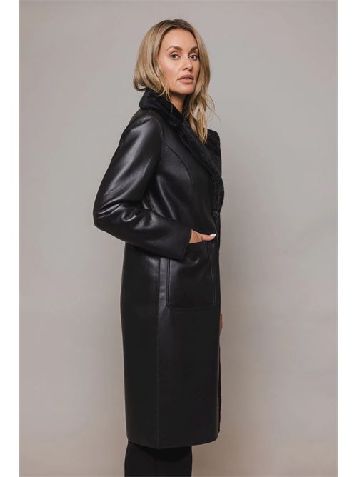 jula.cappotto lungo reversibile RINO & PELLE | JULA.7002310BLACK